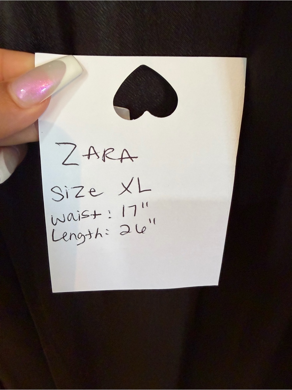 Zara Olive Green Midi Skirt XL - Picture 10 of 10